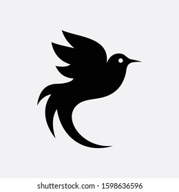 Vector of bird Flying birds