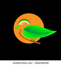 pájaro vector, buen logo