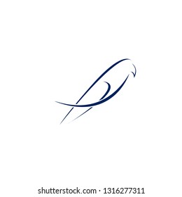 vector bird logo