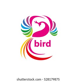 vector bird logo