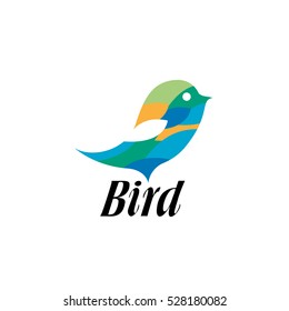 vector bird logo