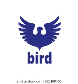 vector bird logo