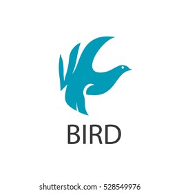 vector bird logo