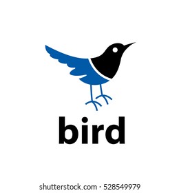 vector bird logo