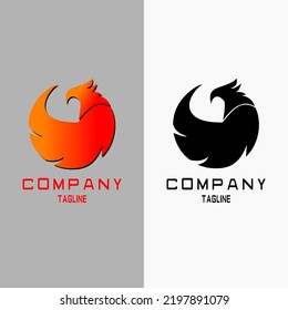 Vector Bird logo Company Illustration
