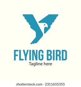 Vector bird logo template design