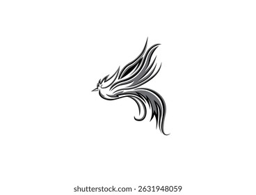 vector bird logo.
This illustration is very suitable for use as a logo for screen printing identity, t-shirts, tattoos, and so on.