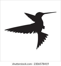 Vector bird silhouette 