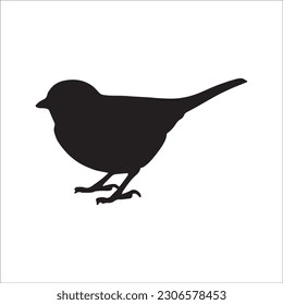 Vector bird silhouette 