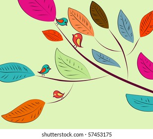 vector birds.