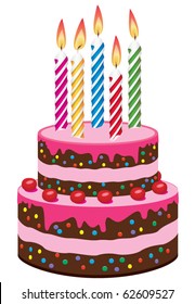 421,127 Chocolate Birthday Cake Images, Stock Photos & Vectors 