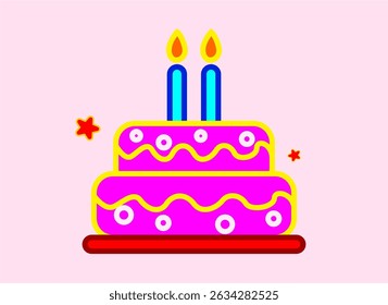 vector birthday cake, cake wedding, cake engagement