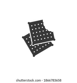 Vector biscuit icon. Food icon