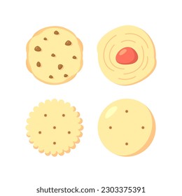 Vector biscuits, Stock Photos simple Vectors design