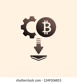 Vector Bitcoin Logo