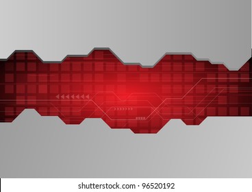 Vector. Black background