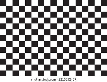 vector black background checkerboard abstract pattern popular grid pattern printed on the wall or tablecloth