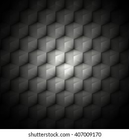 Vector black background. Seamless tiles texture.