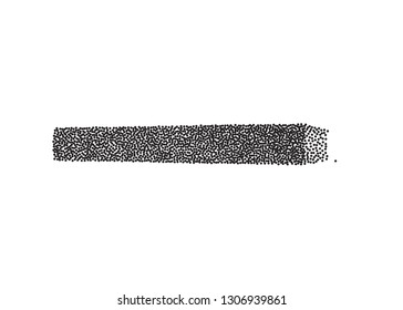 Vector black blank book cover isolated on white background