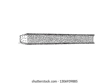 Vector black blank book cover isolated on white background