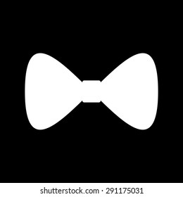 Vector Black Bow Tie icon