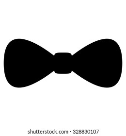 Vector Black Bow Tie icon