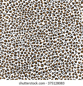 vector black and brown background of leopard skin pattern