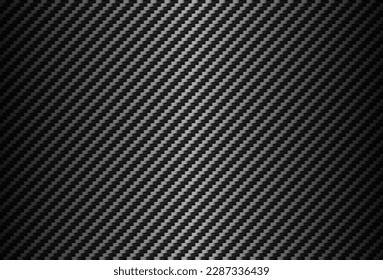 Fondo de la superficie de textura transparente de fibra de carbono negro vectorial. Papel de fondo de pantalla de material de tela abstracta para el ajuste o el servicio del coche. Patrón de relleno de página o textura cordura sin fin