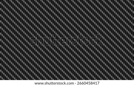 Vector black carbon fiber seamless background. Abstract cloth material wallpaper for car tuning or service. Endless technology web texture or tech page fill pattern