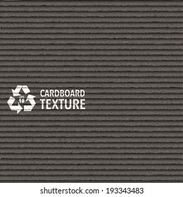 Vector Black Cardboard Texture