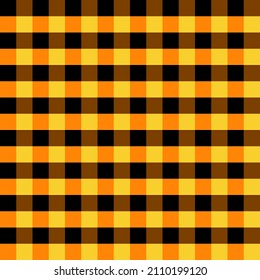Vector black chocolate yellow orange color vertical tile grid Wall Seamless geometric pattern background