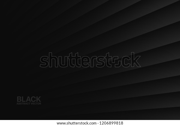 ベクター画像黒 透明な空の 純粋な幾何学的な抽象的背景 ダイナミックな成長の視点 3dコンセプトテクノロジーのイラスト ミニマリズムの壁紙 のベクター画像素材 ロイヤリティフリー