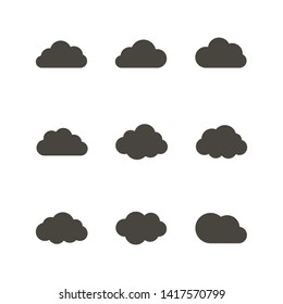 254,127 Black Cloud Icon Images, Stock Photos & Vectors | Shutterstock