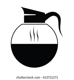 Vector black coffee icons