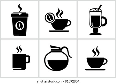 Vector Illustration Of Coffe Set. Kettle, French Press And Cup With Spoon  Royalty Free SVG, Cliparts, Vectors, and Stock Illustration. Image 75751819.