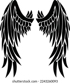 80,500+ Angel Wings Stock Illustrations, Royalty-Free Vector