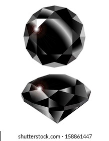 Vector Black Diamond