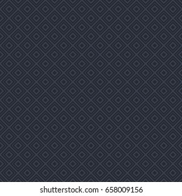 Vector black elegant geometric seamless pattern. Ornamental seamless background. Oriental pattern