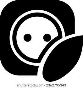 vector black environmental icon set