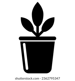 conjunto de iconos de entorno negro vectorial