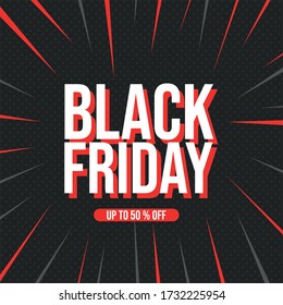 vector black friday black background discount 