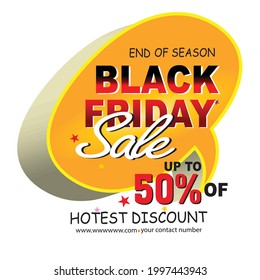 Vector Black Friday Big Discount illustration