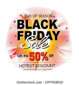 Vector Black Friday Big Discount illustration
