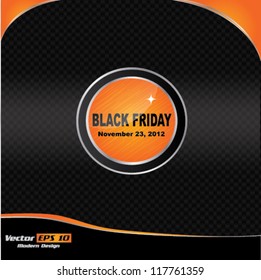 Vector Black Friday brochure design