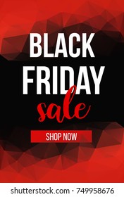 Vector Black Friday sale design template. Black Friday banner.