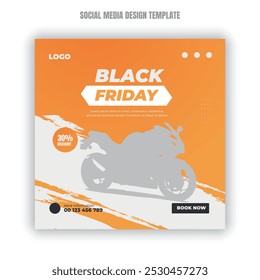 Vector black friday sale illustration with text and megaphone on black background. 3d style sale design for web, site, banner, poster