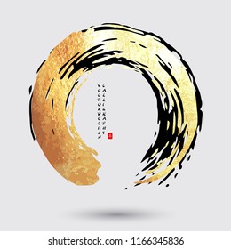 Vector Black and Gold Design Templates, Golden Abstract Modern Background.