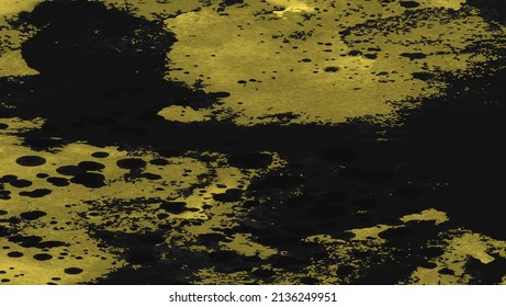 Vector Black and Gold Design Templates for Brochures, Flyers, Mobile Technologies, Applications, Online Services, Typographic Emblems, Logo, Banners and Infographic. Golden Abstract Modern Background.