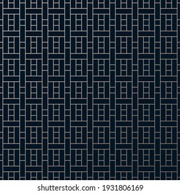 vector black and gold seamless pattern of geometric elements