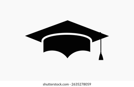 A vector black graduation design.